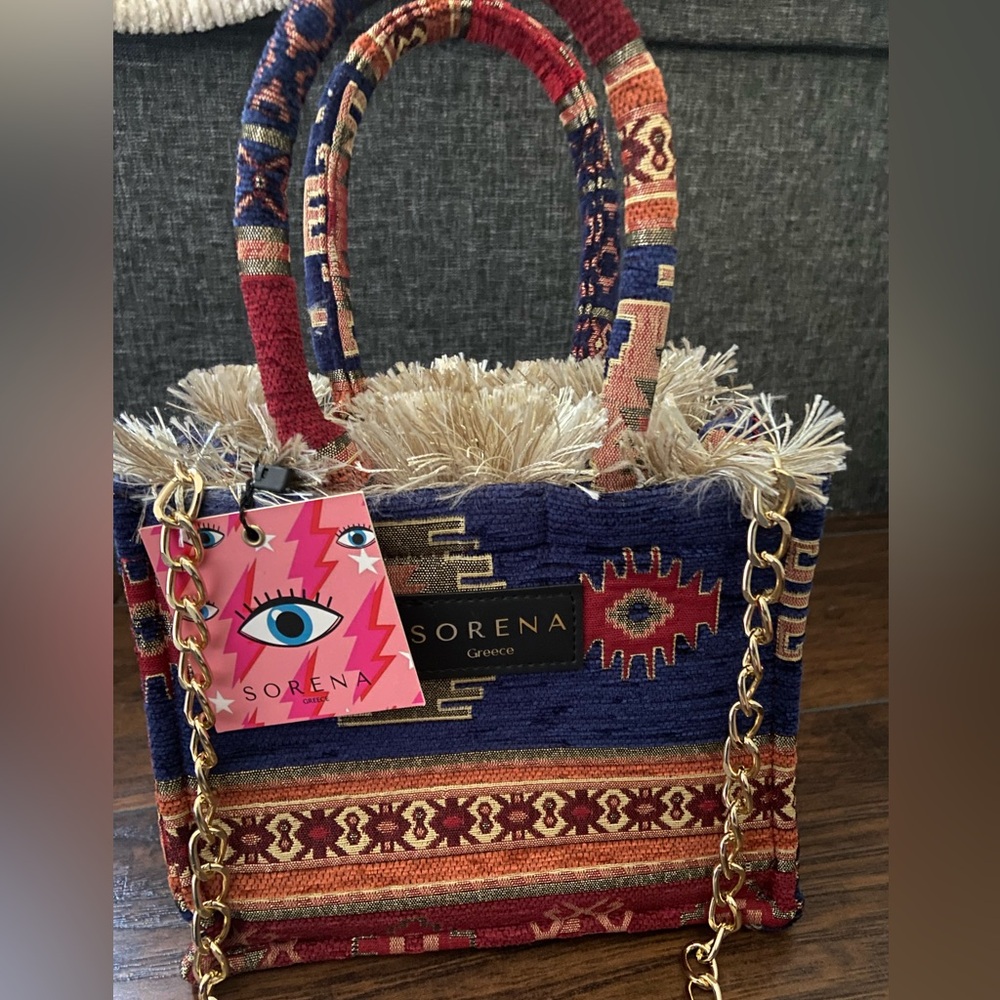 Sorena Greece Mini Tote Bag